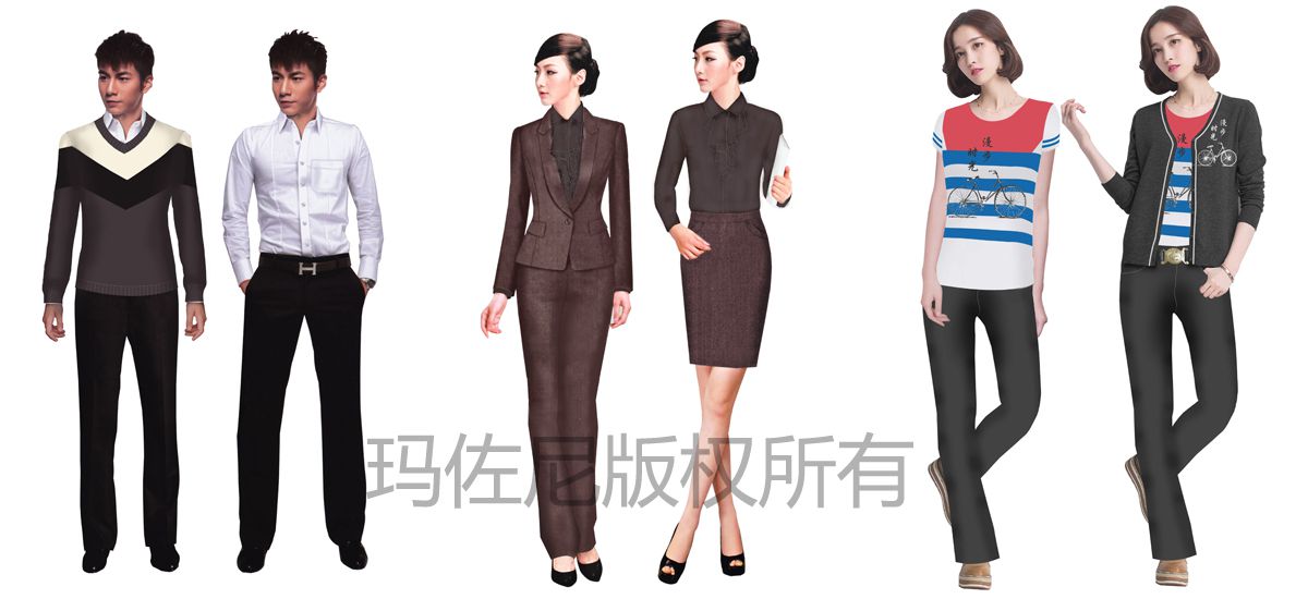企業(yè)員工工服定做特點