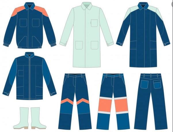 西服式工作服定制設(shè)計(jì)方案圖